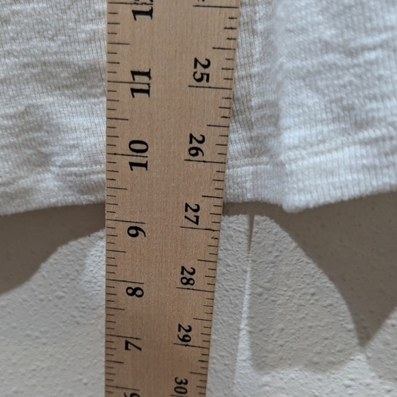 Anthropologie Pilcro Cozy Popover Ruffled V-Neck Blouson Sleeve Top (S) - Picture 9 of 9